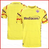 Bs1 2024-2025 Serie A ACF Fiorentina GK Áo thi đấu sân nhà Trẻ em Người lớn Áo thun bóng đá Plus Size SB1