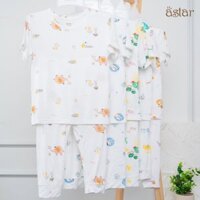 BST Áo Cộc Quần Dài Hoạ Tiết Astar