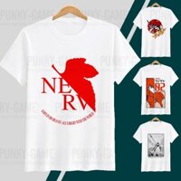 BST Áo thun Anime Neon Genesis Evangelion ngắn tay cực chất