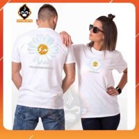 BST Áo Thun UNISEX HOA CÚC G-DRAGON PEACEMINUSONE WITH POWER ROOM - HOT TREND 2020