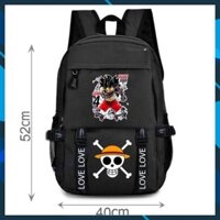 BST Balo Đi Học Cao Cấp One Piece - Đảo Hải Tặc, Balo Monkey D.Luffy giá rẻ nhất