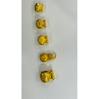 Bst Charm Túi Tiề.n cổ Cao - Size Nhỡ 8- 10-12- 14 ly - Vàn.g 24Carat9999 - Shop mix Vòng Handmade Pro