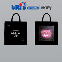 BST đặc biệt BITIS X KIEY Túi Tote vải canvas Kiey Universe Tote Bag BTU000100DEN Đen - Đen
