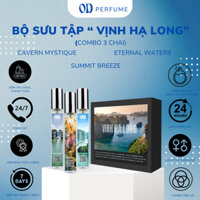 BST du lịch không độ nước hoa hơi thở Vịnh Hạ Long EDP combo3c/10ml dạng xịt - lưu hương 24h