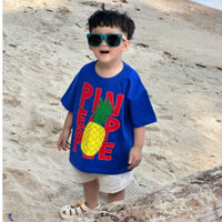 (BST HÈ) ÁO THUN XANH COBAN TRÁI THƠM Form Rộng Boxy 100% Cotton 2C