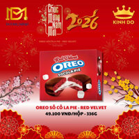 BST TẾT 2026 - OREO SÔCÔLA PIE - RED VELVET - HỘP GIẤY 336G