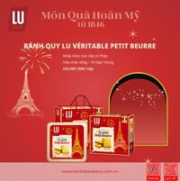 BST Tết Kinh Đô: bánh LU VERITABLE Petit Berurre 600g