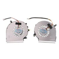 Bt 1 Cặp 4 Pin L + R Quạt Làm Mát CPU Thay Thế Cho MSI GE62VR GP62MVR GL62M Laptop Máy Tính Notebook Cooler Radiato