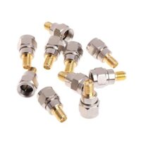 Bt 10 Chiếc Thép F Loại Nam Cắm Vào SMA Nữ Jack RF Bộ Chuyển Đổi Đồng Trục Kết Nối