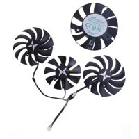 Bt 3 Chiếc 85MM 100MM GA91S2H Quạt VGA Cho Radeon RX 5600 RX5700 5700XT Card Đồ Họa Quạt Làm Mát 4Pin 12V 0 35A