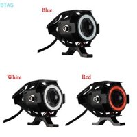 [Bt] Đèn pha xe máy phụ trợ LED 125W Universal 1200LM Angel Eyes U7 Đèn pha xe máy Mini Phụ kiện đèn xe đạp [AS]