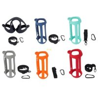 Bt forJBL Flip 6 Loa Silicon Bảo Vệ Cho Ốp Lưng Có Dây Đeo Vai Móc