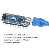 Bt Nano V3 0 CH340 Cải tiến 328P ATmega328P Mô-đun CH340G Nano3 0 Bảng điều khiển có cáp