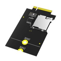 Bt NGFF M 2 Key B USB Bus sang đầu đọc thẻ T-Flash Bộ chuyển đổi cho máy tính xách tay