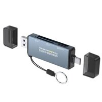 Bt Nhiều Giao Diện SD2 0 Đầu Đọc Thẻ Nhớ Loại C USB MicroSDs Adapter Cho Điện Thoại Camera PC Laptop