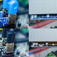 Bt PCI-E Riser PCI E cho Express 1X đến 16X Riser Card 60CM USB 3 0 PCI-E đến 6Pin Cáp nguồn để khai thác Bitcoin BTC