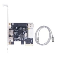 Bt PCIE 1X 1394 Video Capture Adapter Card 6 Pin 4 Cổng Firewire Chuyển Đổi Máy Tính Để Bàn