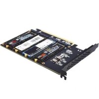 Bt PCIE X16 to M 2 NVME Thẻ mở rộng 4 Thẻ mở rộng chuyển cổng tốc độ đầy đủ Ổ cứng cho Win7 8 10