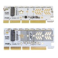 Bt SSD PCIE Adapter M 2 SSD PCIE Mở Rộng Ban Với Đèn LED Báo M 2 NVME SSD PCIE 4 0 X16 Riser Hỗ Trợ 2230-80