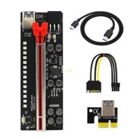 Bt Ver12 PCIE Riser PCI cho Express X1 sang X16 Riser Adapter Card Đồ họa Mở rộng