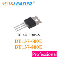 BT137-800E Mosleader BT137-600E TO220 100PCS BT137-600 BT137-800 TO-220AB 7A 8A 600V 800V Bi-Di