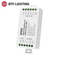 Btf-lighting SPI Bộ khuếch đại tín hiệu Repeater SP902E 2 kênh WS2812B WS28111 SK6812 WS2814 RGBW RGB Pixel Địa chỉ Matrix Panel Light DC 5V-24V