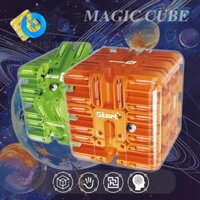 Btlimer Mê Cung Magic Cube, Speed Cube Rolling Ball Trong Suốt Xếp Hình Khối Đồ Chơi Mê Cung, Chất Lượng Cao Sáu Mặt Giảm Căng Thẳng Đồ Chơi Đảng
