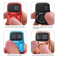 Btm Sạc Kỹ Thuật Số LED Điện Tử Tay Tally Counter Hẹn Giờ Giải Nén Cầu Nguyện Clicker Di Động