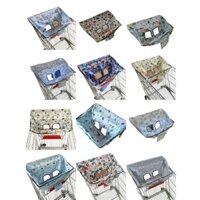 Btm Trẻ Sơ Sinh Siêu Thị Tạp Hóa Giỏ Hàng Tay Áo In Hình Dễ Thương Miếng Lót Ghế Cho Bé