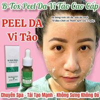 BTOX PEEL DA MẶT VI TẢO CAO CẤP - tẩy da chết - giảm mụn mờ nám tàn nhang - thay da sinh học peel lột da mặt retinol