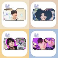 Bts Jeon Jung Kook Tấm che nắng ô tô Có thể gập lại Kính chắn gió ô tô Tấm che nắng Tấm che nắng ô tô phía trước Tấm che nắng