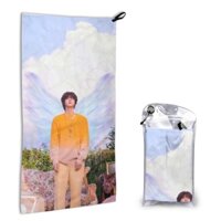 Bts JIN 40 * 80CM Khăn khô nhanh cá nhân hóa tùy chỉnh 16x31,5 Inch Microfiber Thiết kế ảnh tùy chỉnh Tên văn bản Hình ảnh quảng cáo