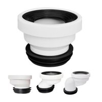 Bù đắp Mặt bích vệ sinh, Bộ chuyển số vệ sinh Đầu nối ống bù đắp PVC cho Closestool Ống thoát nước Bồn tiểu chất thải Sửa chữa