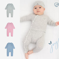 BU Hà Nội - [6 màu] Bodysuit cho bé Sơ Sinh cài cúc chéo chất liệu Siro Cotton  3M 6M 9M ZB191A