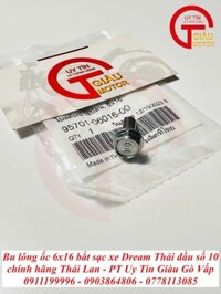 Bu Lông Ốc 6x16 Bắt Sạc Xe Dream Thái Đầu Số 10 Chính Hãng Thái Lan