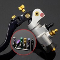Bu Lông Tay Thắng Bằng Titan Brembo CNC Gr5