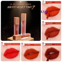 [Bu123] Mẫu mới ver7 (Màu 18-37) Son Kem Lì Black Rouge Air Fit Velvet Tint Ver4,5,6