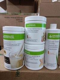 Bữa ăn 4 sản phẩm herbalife cân bằng tiêu hóa giảm cân tăng cơ