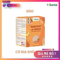 Bữa ăn thay thế cho cơ địa khó giảm cân VSanté giảm cân nhanh Vị đào của Pháp MSP29512