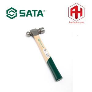 Búa cán gỗ đầu tròn Sata 92312, 16OZ