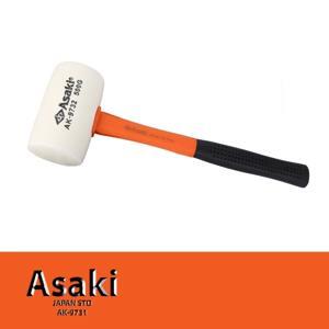 Búa cao su trắng cán nhựa Asaki AK-9732