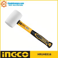 Búa cao su trắng Ingco HRUH8316