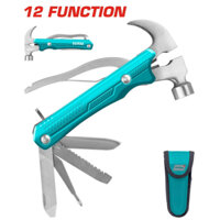 Búa đa năng cầm tay TOTAL THMFH0126 Búa đóng nhổ đinh, kẹp bấm khóa cứng, thép Cr-V siêu bền cứng