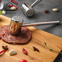 Búa Dần Thịt CHOCKMEN Inox 18/10 Búa Nhà Bếp Đập Tỏi Gừng Giềng