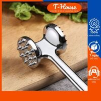 Búa Đập Làm Mềm Thịt 2 Đầu Chất Liệu Inox 304, Búa đập thịt CHERY