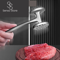 Búa Đập Thịt, Dần Thịt Bằng Thép Không Gỉ Hai Đầu Tiện Lợi Dụng Cụ Nhà Bếp