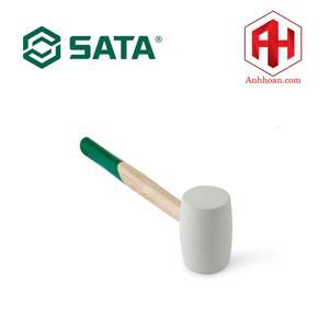 Búa đầu cao su cán gỗ 680g/1.5pound Sata 92913
