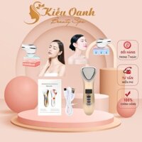 Búa Điện Di Nóng Lạnh, Máy Massage Mặt Spa Kết Hợp Ánh Sáng Sinh Học D002 (Kiều Oanh Store)