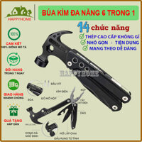 Búa kìm đa năng - Búa kìm Nhật Bản đa năng 14 trong 1, có thể xếp gọn, phù hợp đi dã ngoại, phượt.