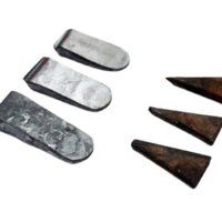 Búa nêm thép hoàn toàn, phụ kiện búa cố định, cắm gia cố, dụng cụ nông nghiệp, búa rìu, nêm sắt cố định, nêm rèn